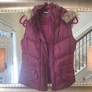 Pink Puffer Vest